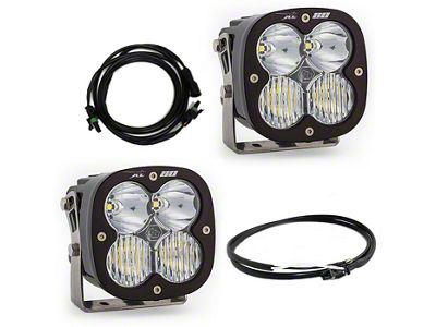 Baja Designs XL 80 Steel Bumper Light Kit (18-25 Jeep Wrangler JL Rubicon w/ Upfitter Switch)