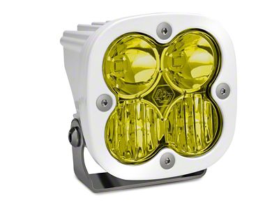 Baja Designs Squadron Pro White Amber LED Light; Driving/Combo Beam (Universal; Some Adaptation May Be Required)