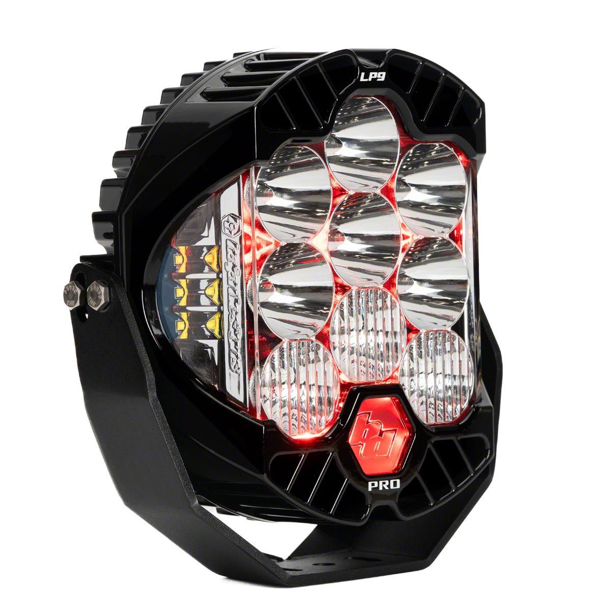 Baja Designs Tacoma LP9 Pro LED Auxiliary Light Pod with Red Backlight ...
