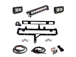 Baja Designs S8 10-Inch/S2 Pro Grille Conversion Light Kit; Clear (24-25 Tacoma w/ TRD Pro Style Grille)