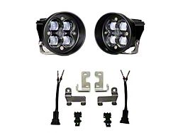 Baja Designs Squadron-R SAE LED Fog Light Pocket Kit; Clear (12-23 Tacoma)
