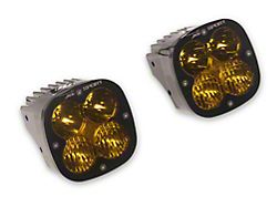 Baja Designs XL Sport Amber LED Lights; Driving/Combo Beam; Pair (Universal; Some Adaptation May Be Required)