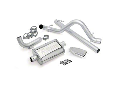 Banks Power Monster Cat-Back Exhaust System with Black Tip (07-11 3.8L Jeep Wrangler JK 2-Door)