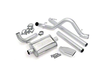 Banks Power Monster Cat-Back Exhaust System with Chrome Tip (07-11 3.8L Jeep Wrangler JK 4-Door)