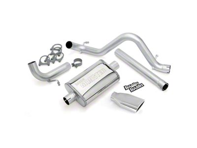 Banks Power Monster Cat-Back Exhaust System with Chrome Tip (12-18 3.6L Jeep Wrangler JK 4-Door)