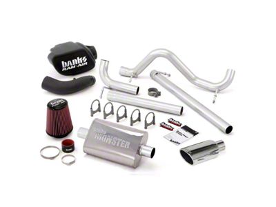 Banks Power Stinger Bundle with Cat-Back Exhaust and Chrome Tip (07-11 3.8L Jeep Wrangler JK 4-Door)