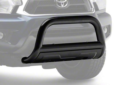 Barricade 3.50-Inch Oval Bull Bar with Skid Plate; Black (05-15 Tacoma)