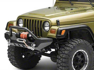 Barricade Adventure HD Front Bumper with D-Rings (87-06 Jeep Wrangler YJ & TJ)