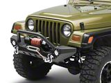 Barricade Adventure HD Bumper with LED Fog Lights (87-06 Jeep Wrangler YJ & TJ)