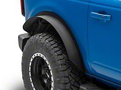 Barricade HD Flat Fender Flares; Rear (21-25 Bronco 2-Door, Excluding Heritage)