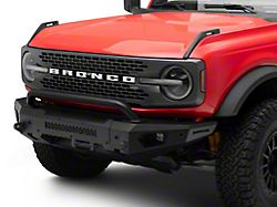 Barricade HD Plate Style Full Width Front Bumper with LED Fog Lights (21-25 Bronco, Excluding Raptor)