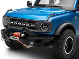 Barricade HD Plate Style Full Width Front Bumper with Winch Mount (21-26 Bronco, Excluding Raptor)