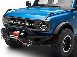 Barricade HD Plate Style Full Width Front Bumper with Winch Mount (21-25 Bronco, Excluding Raptor)
