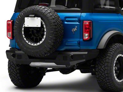 Barricade HD Plate Style Full Width Rear Bumper (21-25 Bronco, Excluding Raptor)