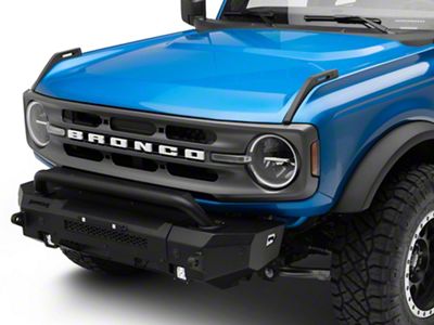 Barricade HD Stubby Front Bumper with LED Fog Lights (21-25 Bronco, Excluding Raptor)
