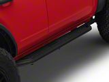 Barricade TC5 Running Boards; Textured Black (21-26 Bronco 4-Door)