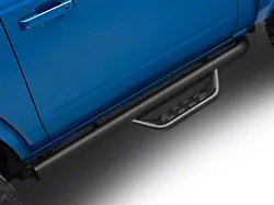 Barricade Tubular Drop Steps; Fine Textured Black (21-25 Bronco 2-Door)