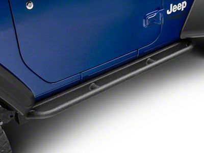 Barricade Enhanced Rubi Rails; Textured Black (18-25 Jeep Wrangler JL 2-Door)