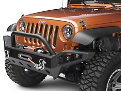 Barricade Trail Force HD Full Width Front Bumper with LED Lights (07-18 Jeep Wrangler JK)