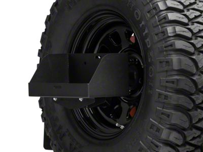 MORryde Spare Tire Jerry Can Holder with Tall Tray (87-18 Jeep Wrangler YJ, TJ & JK)