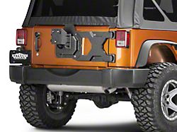 Barricade HD Tire Carrier with Mount (07-18 Jeep Wrangler JK)