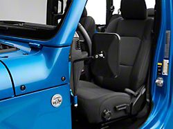 Barricade Rectangular Adventure Mirrors; Textured Black (20-25 Jeep Gladiator JT)