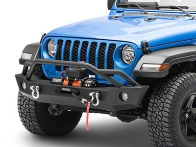 Barricade Extreme HD Front Bumper with 9,500 lb. Winch (20-25 Jeep Gladiator JT)