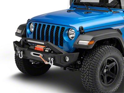 Barricade HD Front Bumper with 20-Inch Light Bar (20-25 Jeep Gladiator JT)