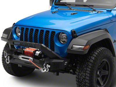 Barricade HD3 Stubby Winch Mount Front Bumper (20-25 Jeep Gladiator JT)