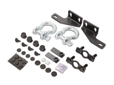Barricade Replacement Bumper Hardware Kit for JG3198 Only (20-25 Jeep Gladiator JT)