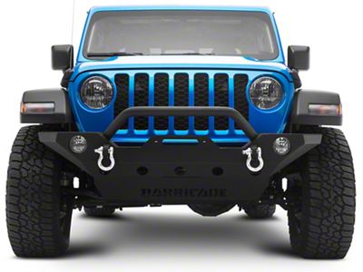 Barricade Skid Plate with Barricade Logo for Barricade Trail Force HD Front Bumper Only (20-25 Jeep Gladiator JT)