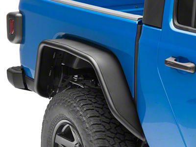 Barricade Tubular Fender Flares; Rear (20-25 Jeep Gladiator JT)