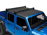 Barricade Two Bar Removable Roof Rack For Factory Hardtop Only (20-25 Jeep Gladiator JT)