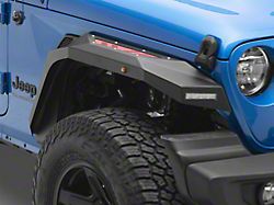 Barricade X-Series Front Fender Flares; Red Mesh (20-25 Jeep Gladiator JT)