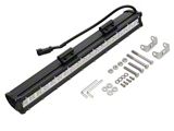 Barricade Replacement 20-Inch LED Single Row Light Bar with Harness; J116651 Only (07-18 Jeep Wrangler JK)