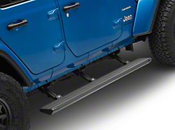 Barricade Access Power Running Boards with Integrated LED (18-26 Jeep Wrangler JL 4-Door)