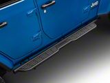 Barricade Formed HD Running Boards; Textured Black (18-26 Jeep Wrangler JL 4-Door)
