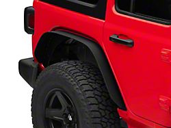 Barricade HD Flat Fender Flares; Rear (18-24 Jeep Wrangler JL)