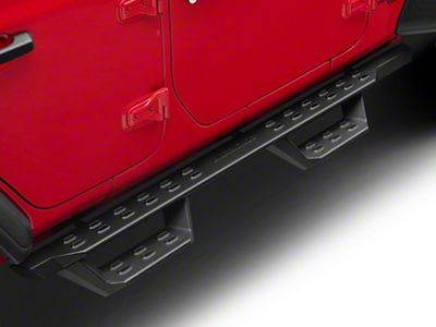 Barricade HD Overland Drop Side Step Bars (18-25 Jeep Wrangler JL 4-Door)