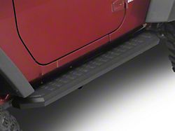 Barricade Incline HD Running Boards; Textured Black (07-18 Jeep Wrangler JK 2-Door)