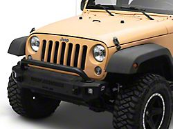 Barricade HD3 Stubby Front Bumper with LED Fog Lights (07-18 Jeep Wrangler JK)