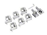 Barricade Replacement Bumper Hardware Kit for J145270-JK Only (07-18 Jeep Wrangler JK)