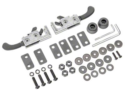 Barricade Replacement Door Hardware Kit for J132134-JL Only (18-25 Jeep Wrangler JL 4-Door)