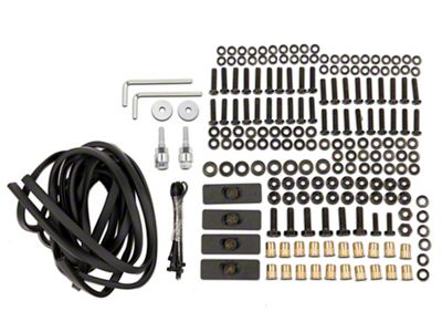 Barricade Replacement Fender Flare Hardware Kit for J133201-JLB Only (18-25 Jeep Wrangler JL)