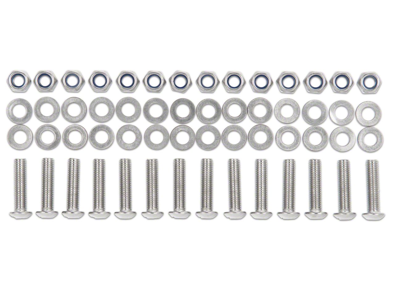 RedRock Jeep Wrangler Replacement Rocker Guard Hardware Kit
