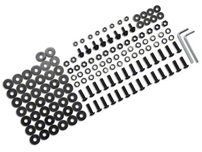 Barricade Replacement Hard Top Roof Basket Hardware Kit for J123325-JL Only (18-25 Jeep Wrangler JL 4-Door)