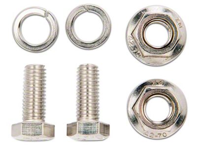 Barricade Replacement Mirror Hardware Kit for J102352 Only (66-25 Jeep CJ5, CJ7, Wrangler YJ, TJ, JK & JL)
