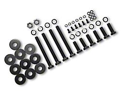Barricade Replacement Rear Bumper Hardware Kit for J103686 Only (07-18 Jeep Wrangler JK)