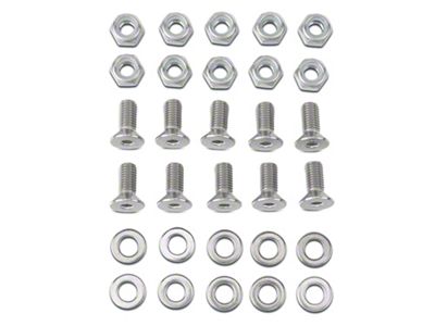 Barricade Replacement Rocker Guard Hardware Kit for J100294 Only (97-06 Jeep Wrangler TJ, Excluding Unlimited)