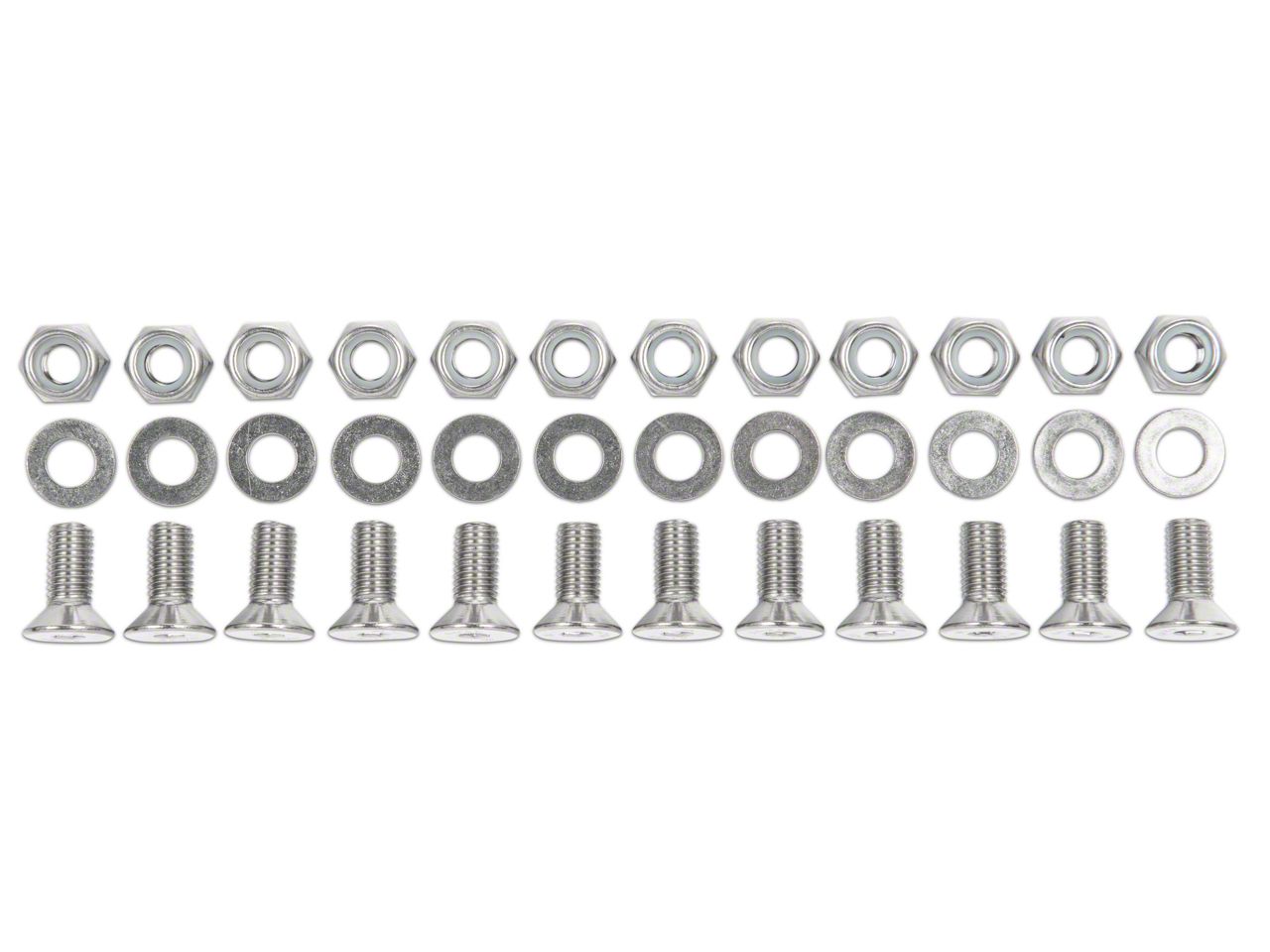 Barricade Jeep Wrangler Replacement Rocker Guard Hardware